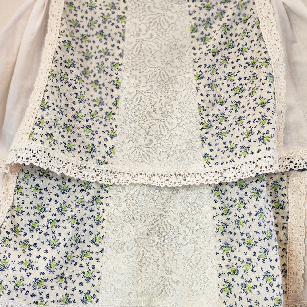 Floral White Midi Skirt - Picture 6 of 16